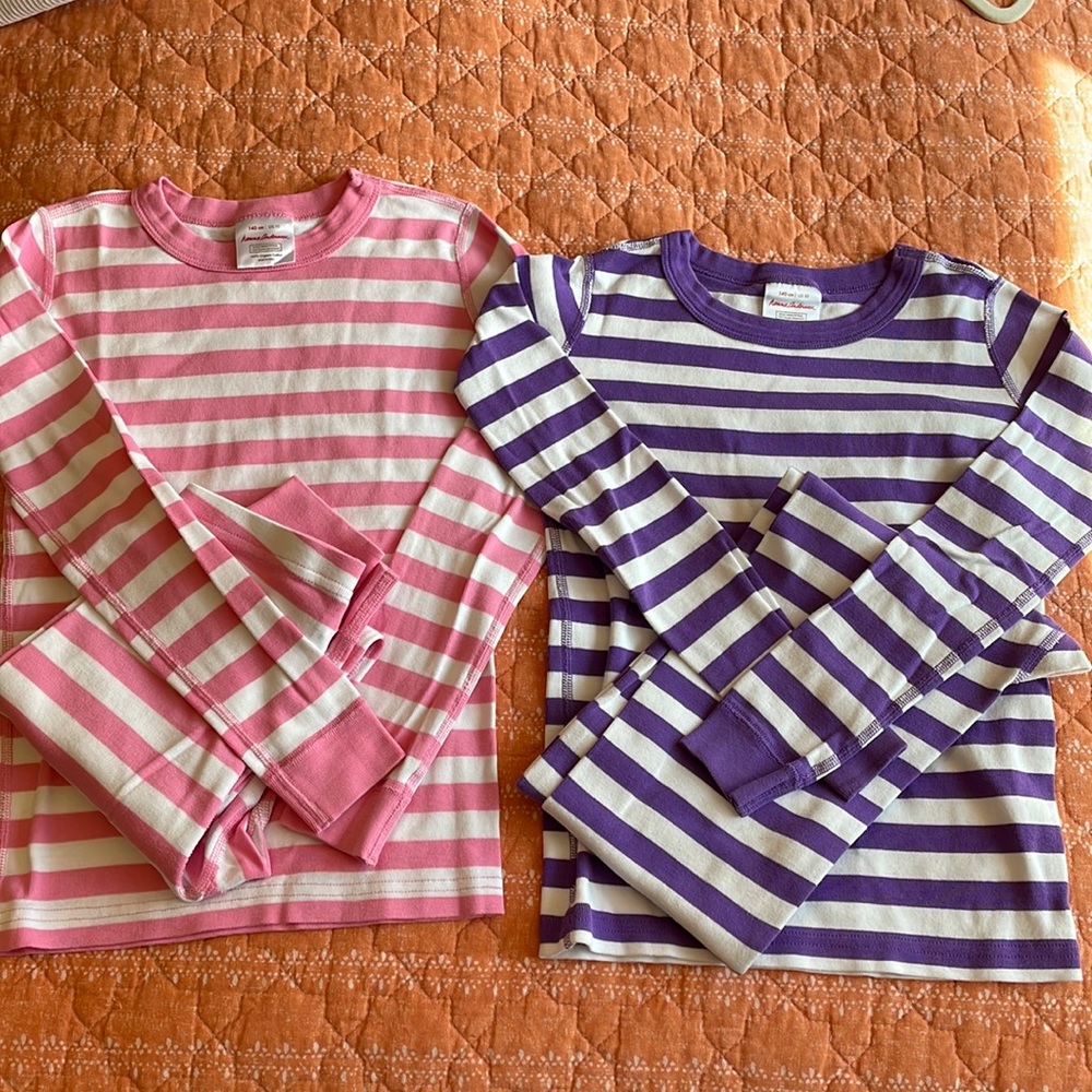 Two Pairs of Hanna Andersson Long Johns